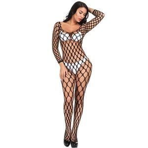 Big mesh fishnet bodysuit transparent sexy!